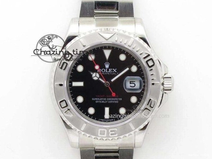 0415 Modern Daytona Kravitz YG DLC BP Maker Best Edition Black Dial On DLC Bracelet A4130 (Free Leather Strap) 3572